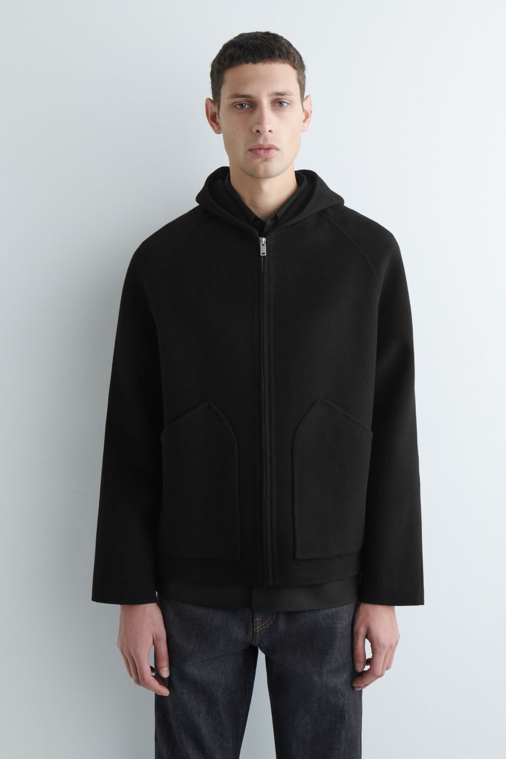 SUDADERA CON CAPUCHA Y CREMALLERA DE LANA - H&m фото 8