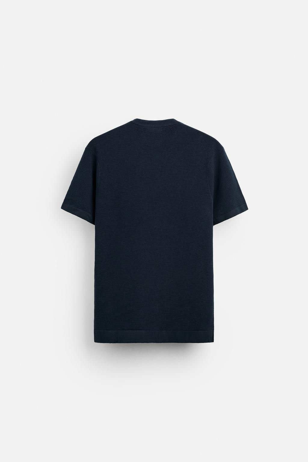 BASIC KNIT T-SHIRT - Zara фото 43