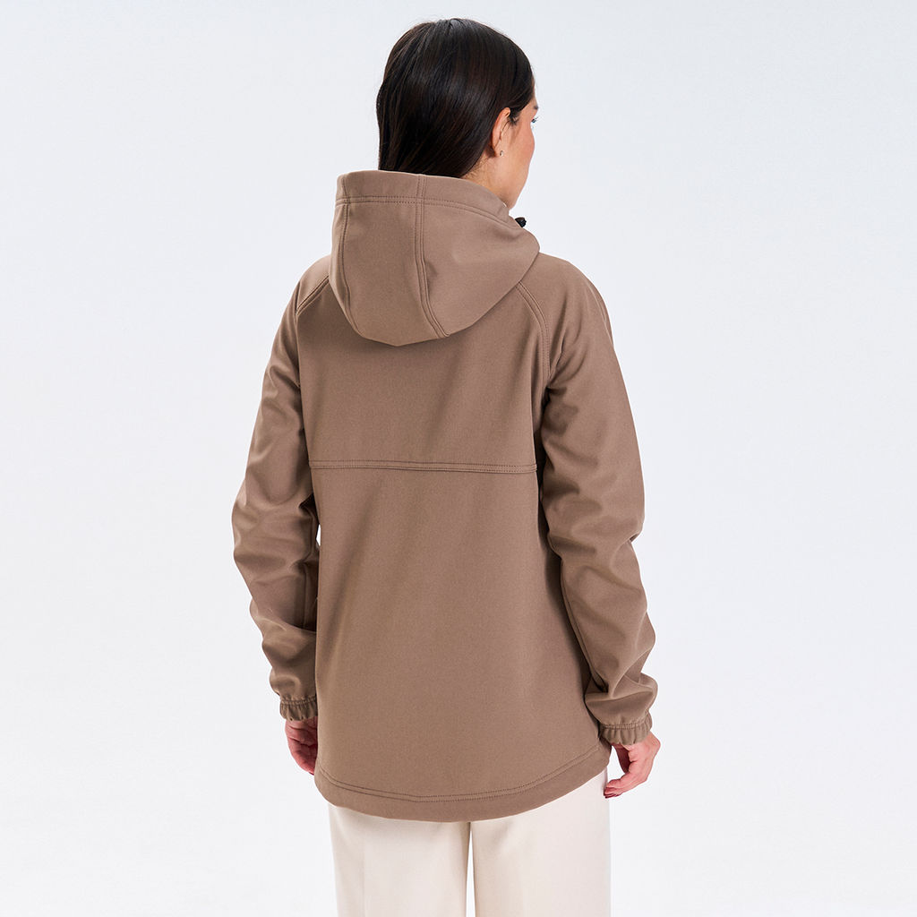 RODOS Ветровка softshell женская демисезон М-312 Какао