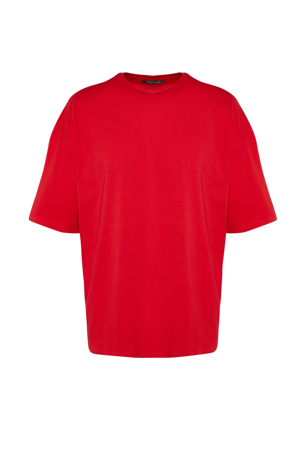 TRENDYOL MAN Siyah Oversize/Genis Kesim Basic %100 Pamuklu T-Shirt TMNSS22TS0318 - Trendyolmilla фото 6