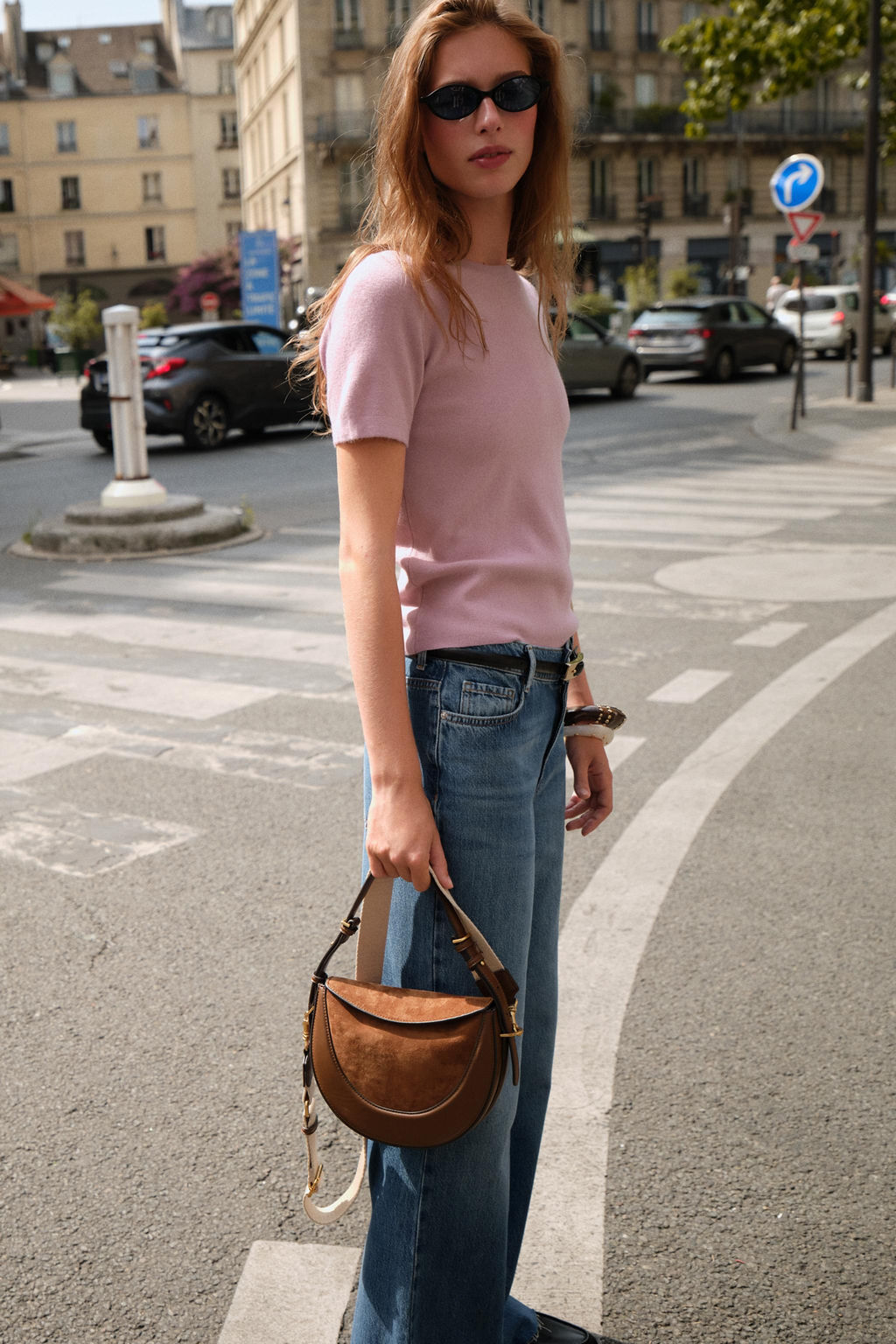 SOFT-TOUCH SHORT SLEEVE KNIT TOP - Zara фото 7