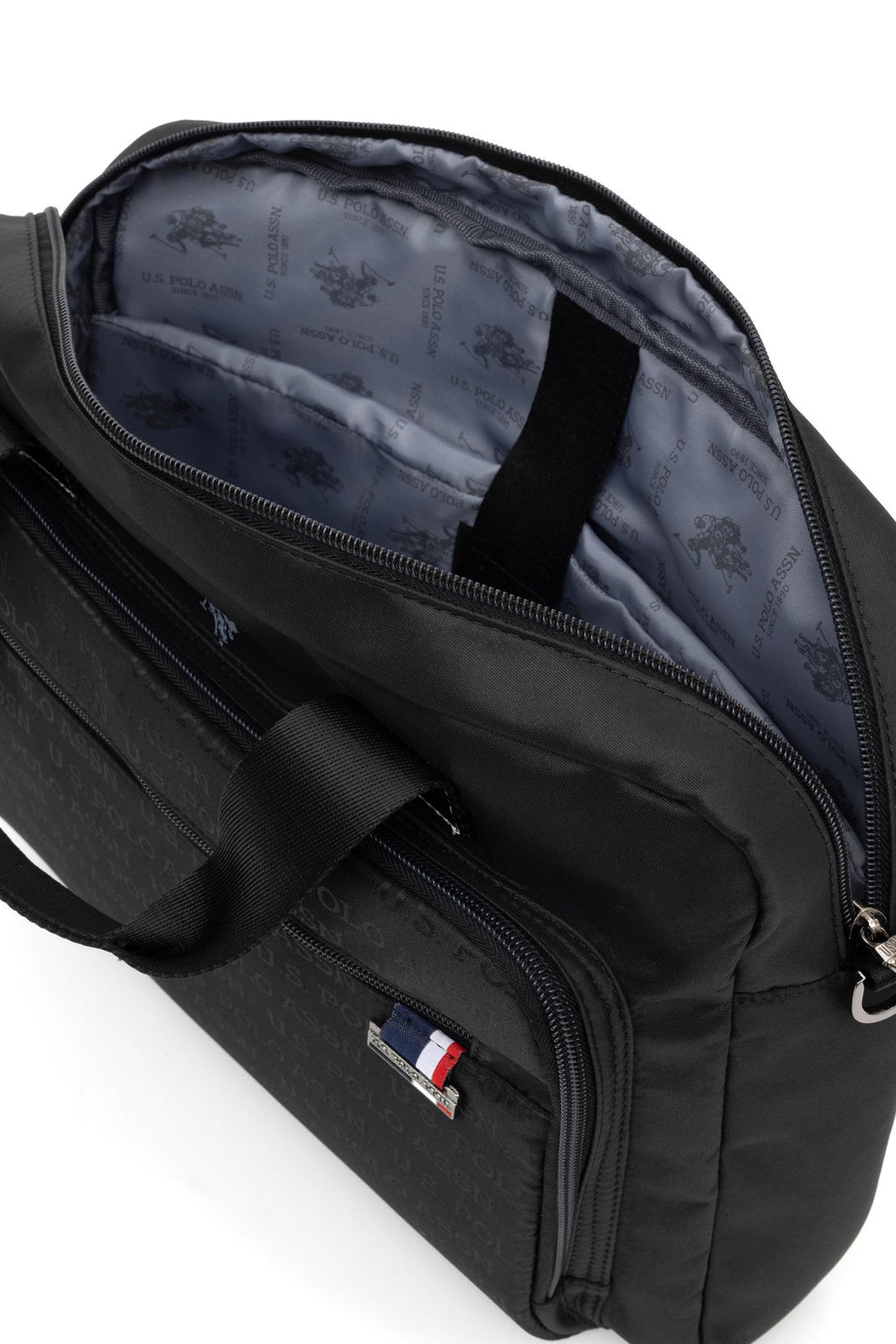 U. S. Polo Assn / Мужская черная сумка - U.s. polo assn фото 5