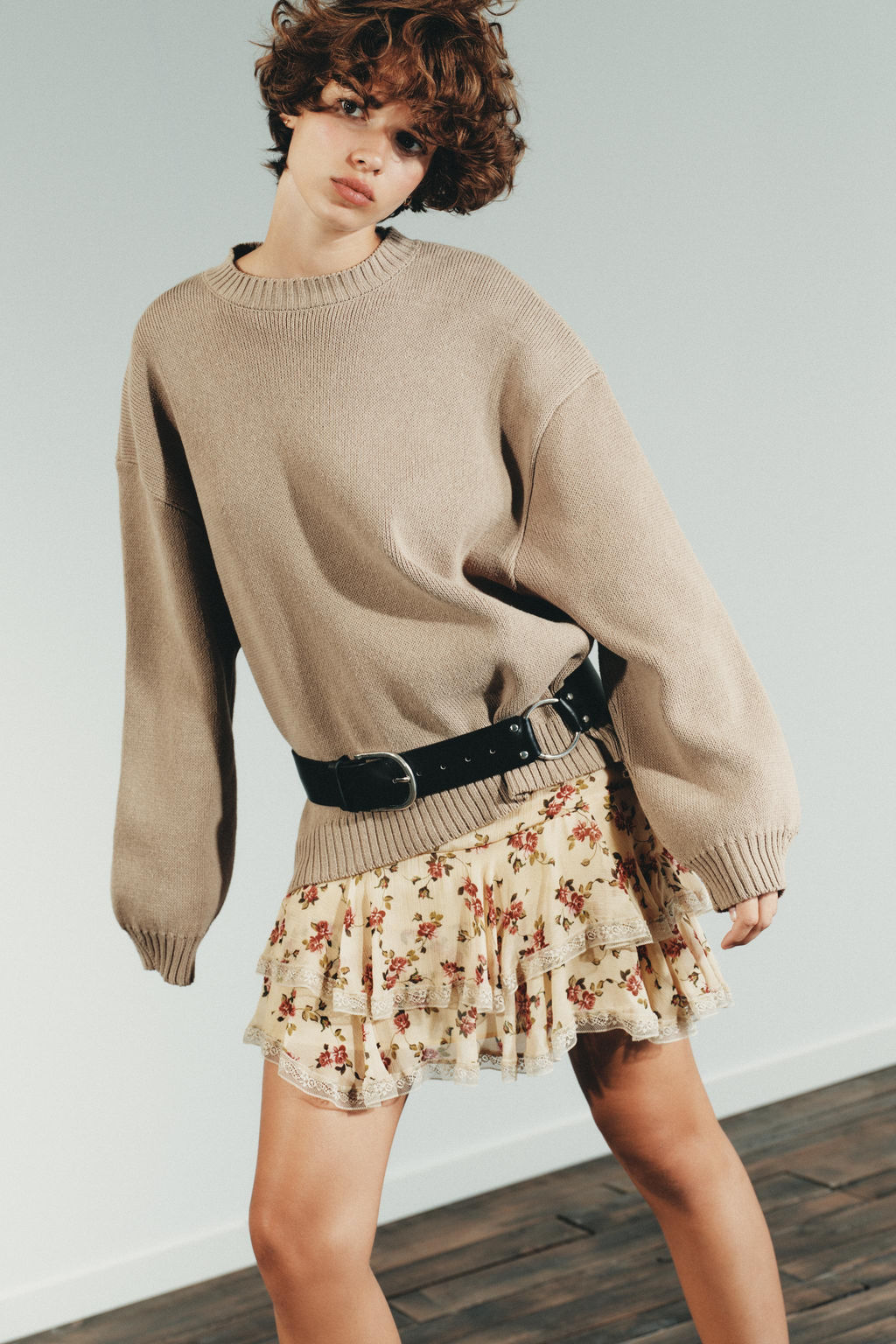 LEATHER RING BELT - Zara фото 2