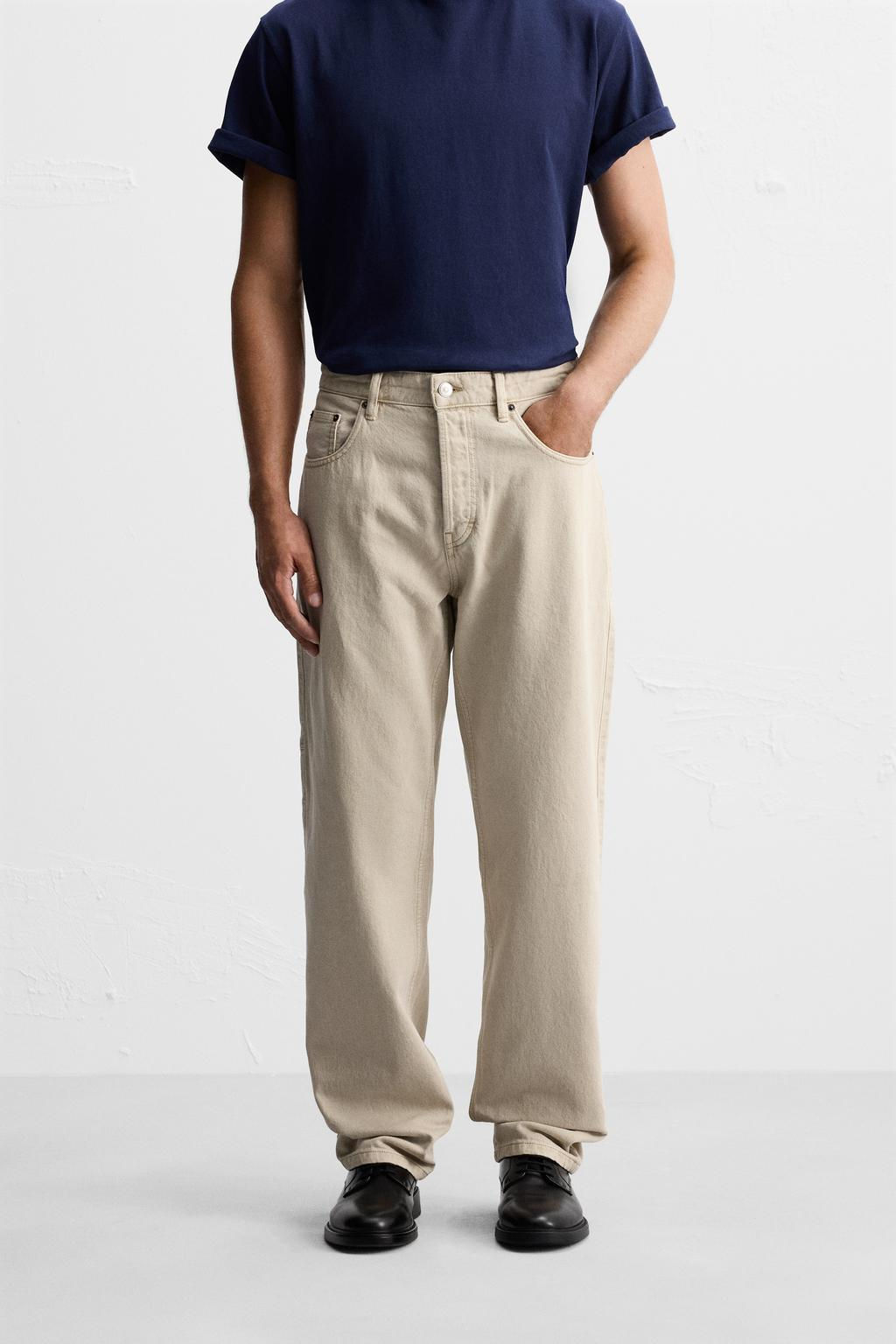 STRAIGHT-LEG JEANS WITH POCKET - Zara фото 2