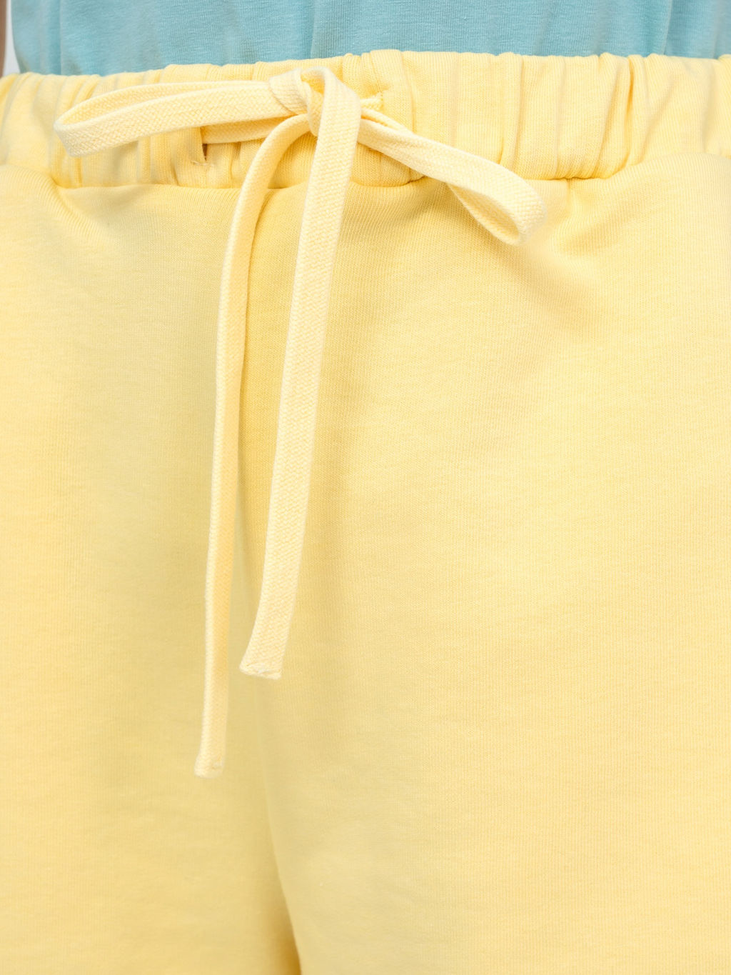 Свободные шорты мини в жёлтом цвете - Mark formelle фото 4