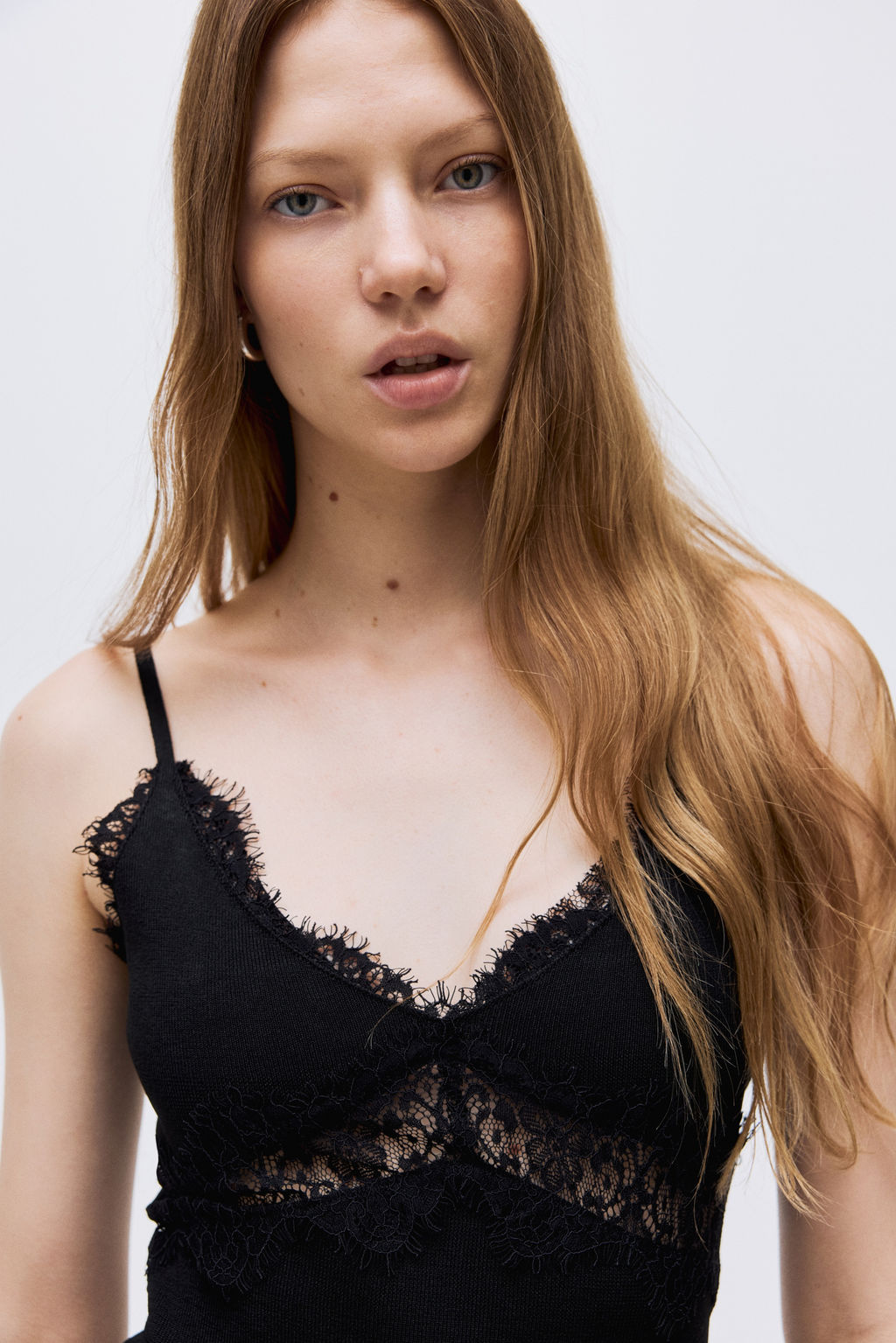 Vestido con detalles de encaje - H&m фото 5