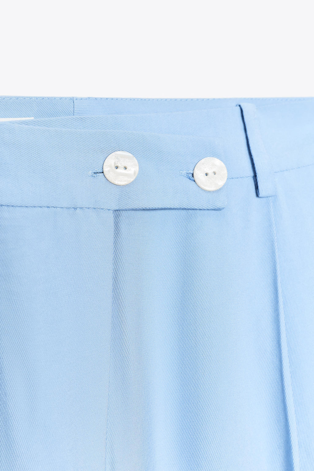 WIDE-LEG DARTED TROUSERS - Zara фото 6