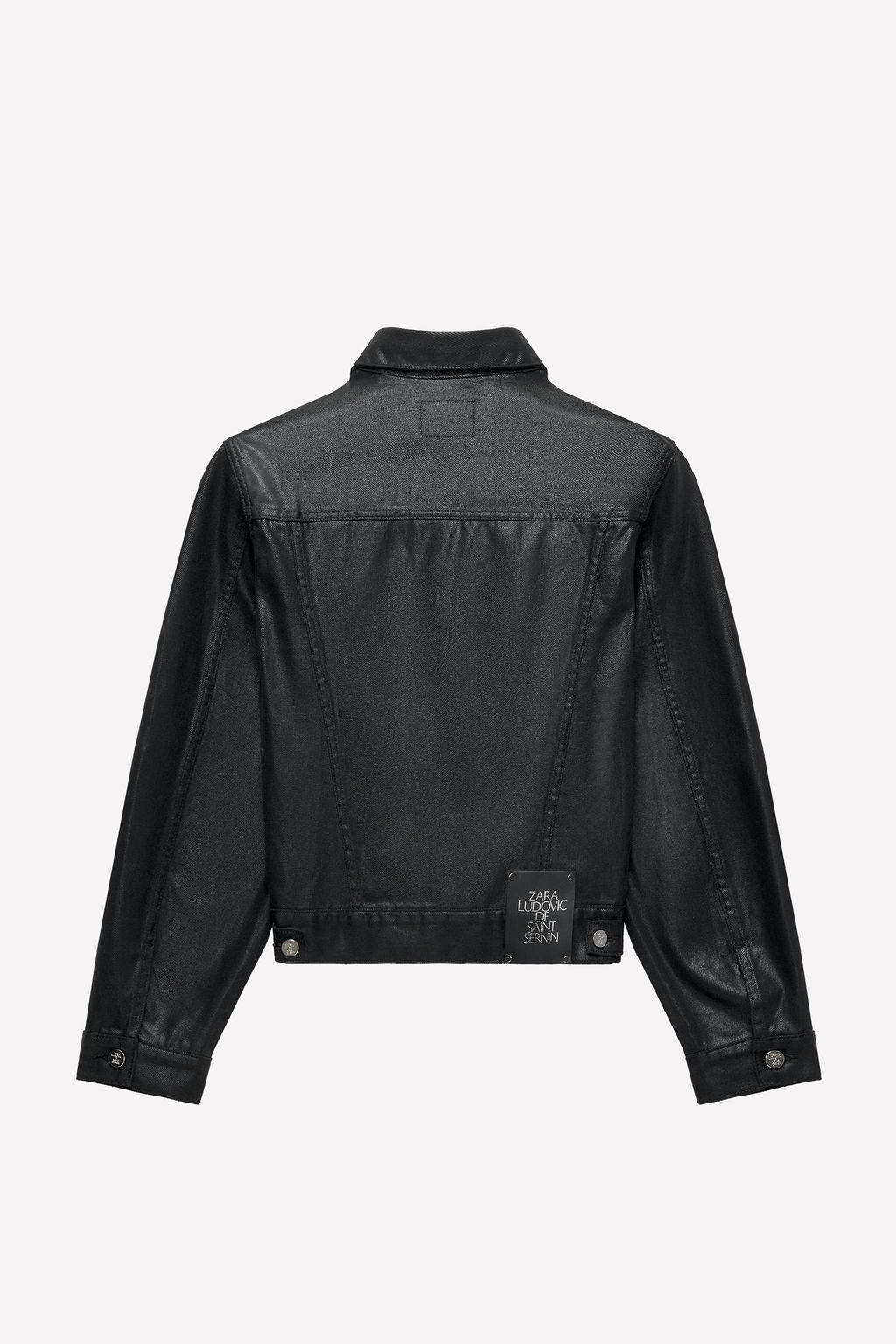 WAXED DENIM JACKET LUDOVIC DE SAINT SERNIN x ZARA