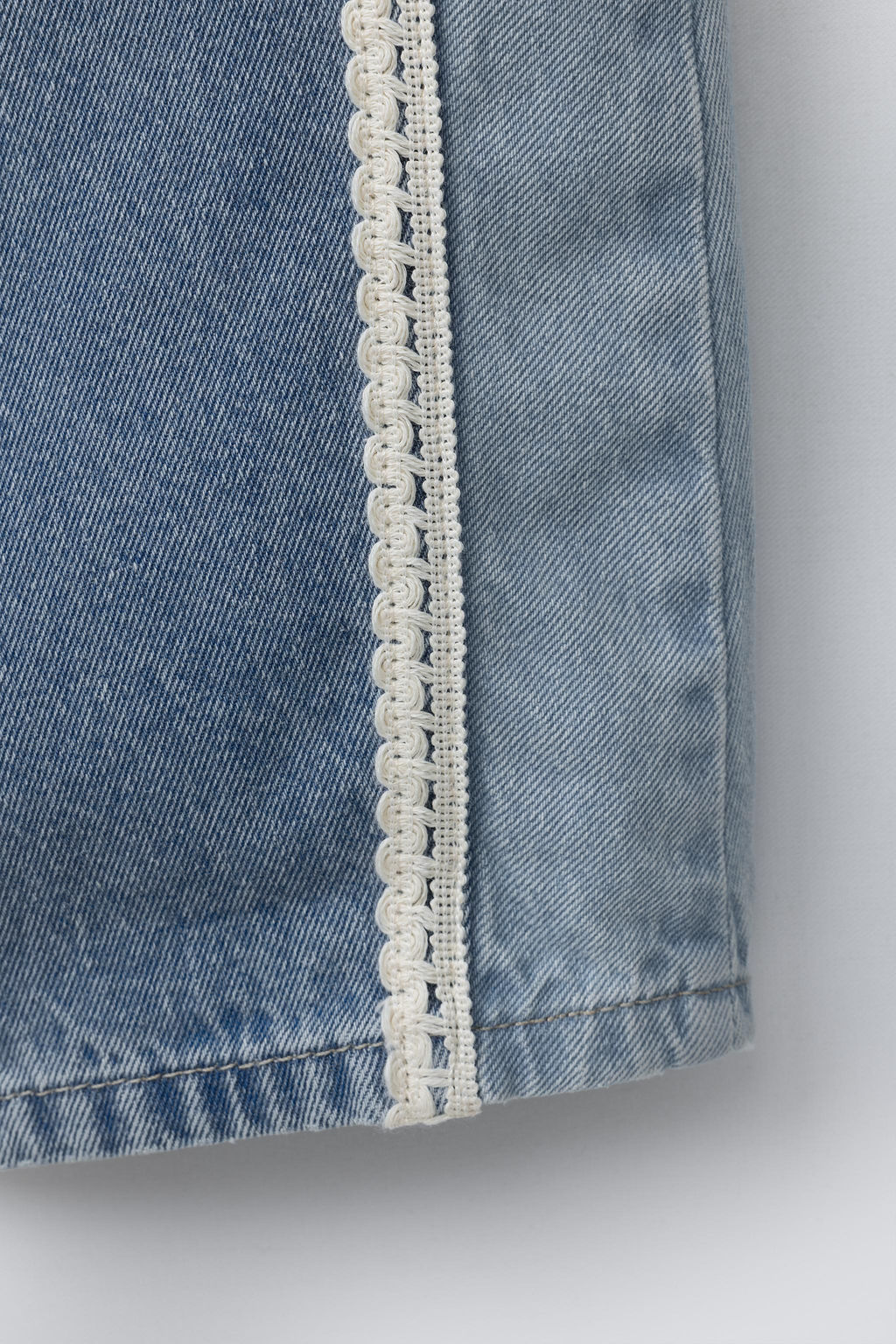 JEANS BALLOON BORDADO / Azul - Zara фото 5