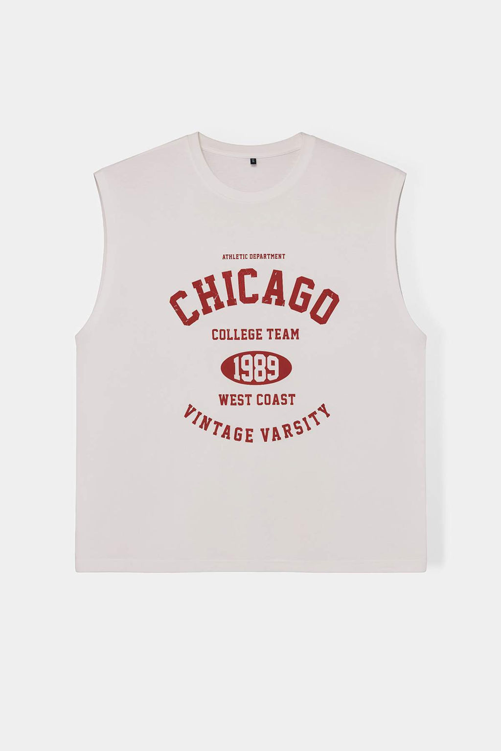 Lacivert Oversize/Genis Kesim Kolsuz Chicago Bask? Buyuk Beden Atlet TMNSS25CV00001 - Trendyolmilla фото 12