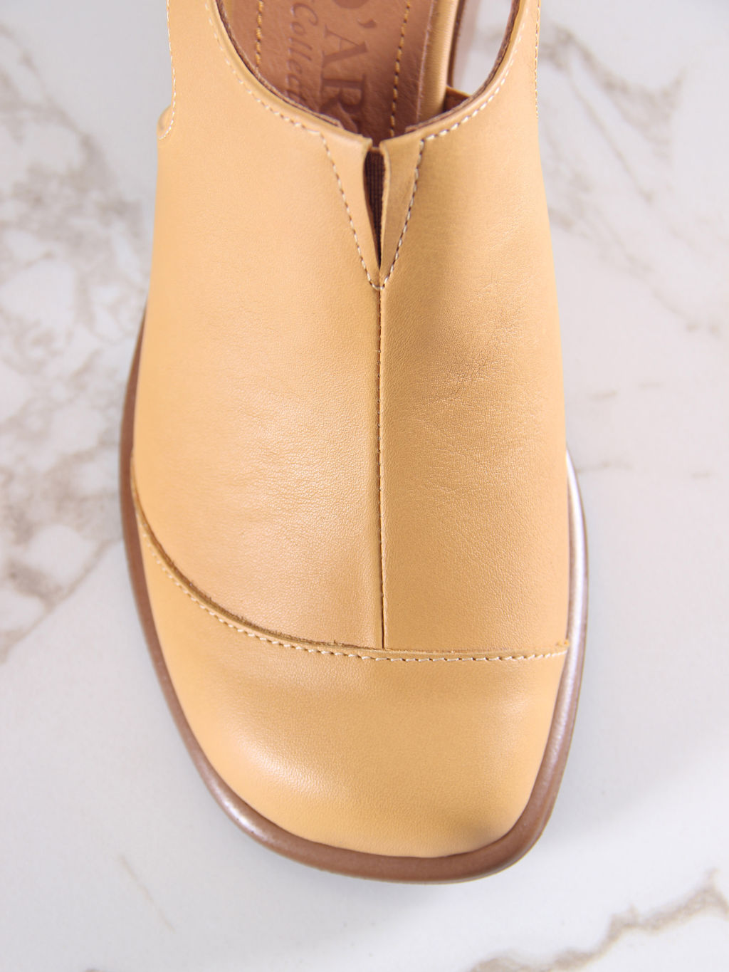 Босоножки 5133.23663be.Тыква лион+коричневый