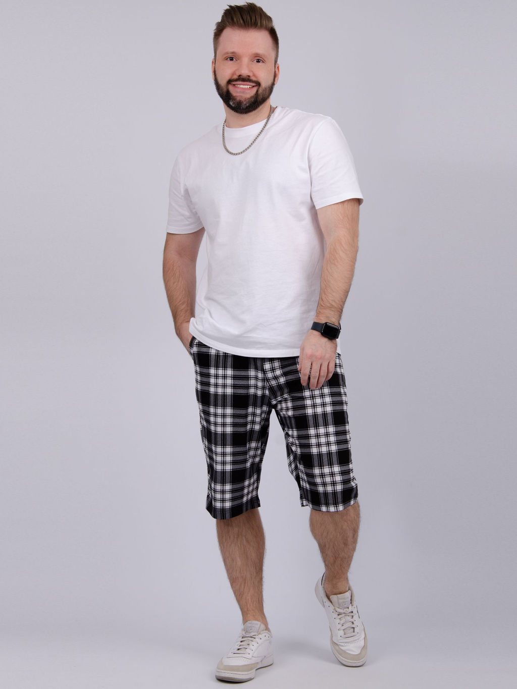 Шорты Прадо, трикотаж - Малина фото 23