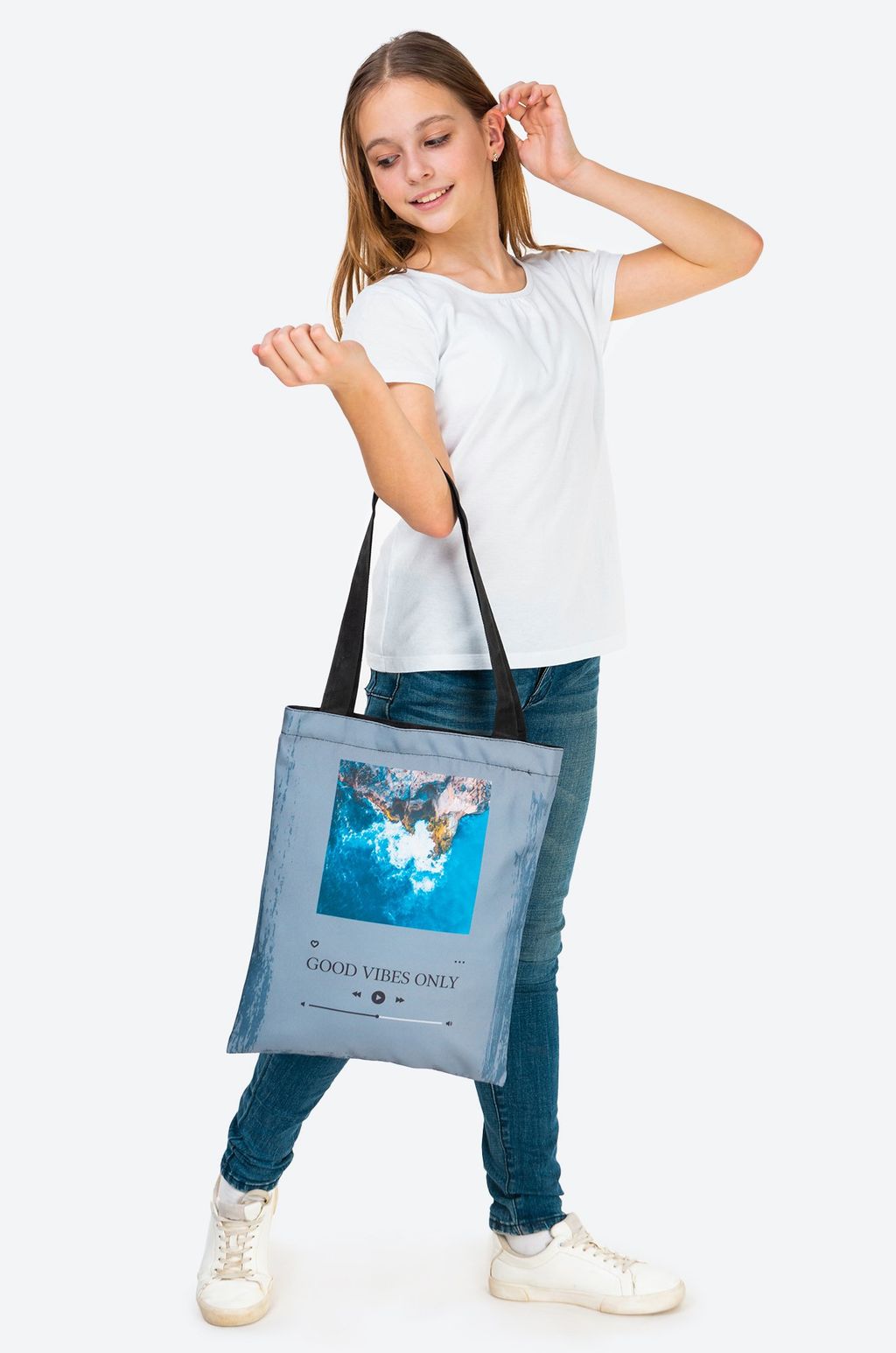 Сумка-шоппер на молнии Happy Fox  фото 3