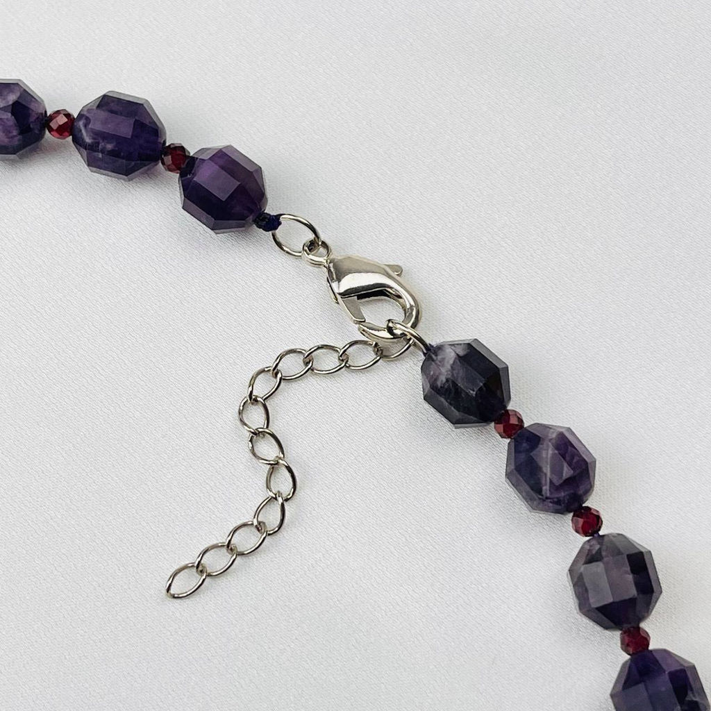 Колье из Аметиста и Граната (Бразилия/Индия)