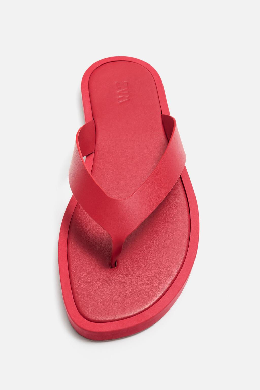 LEATHER SANDALS - LIMITED EDITION - Zara фото 3