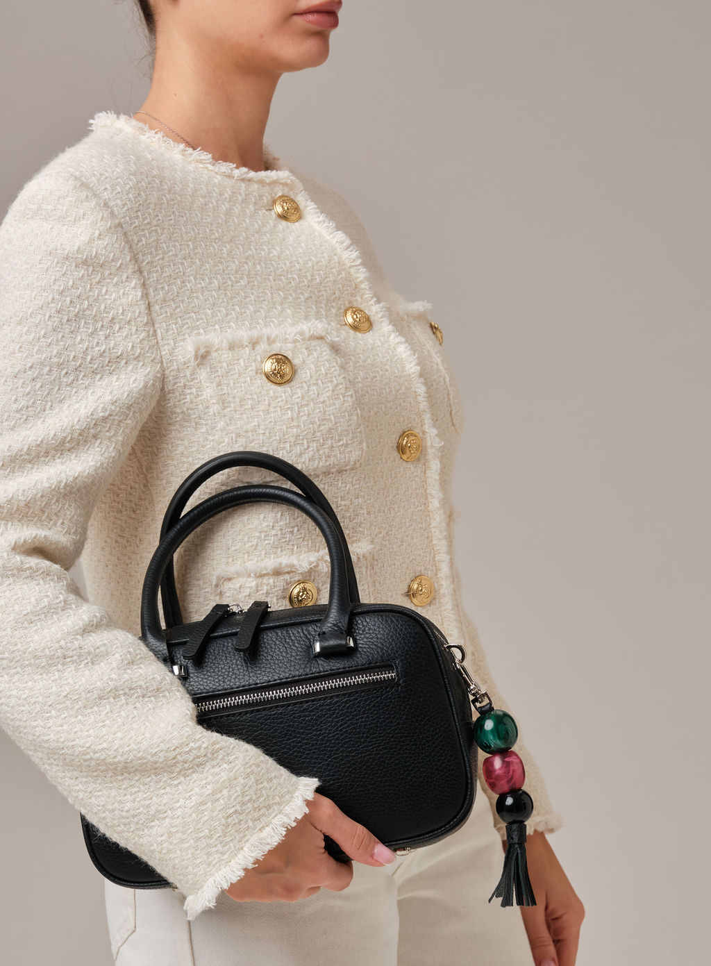 Кожаная сумка Hawaii DBR 31216 черный  фото 5