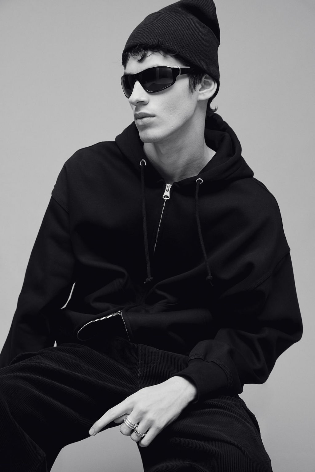 Chaqueta sudadera con capucha Oversized Fit - H&m фото 2
