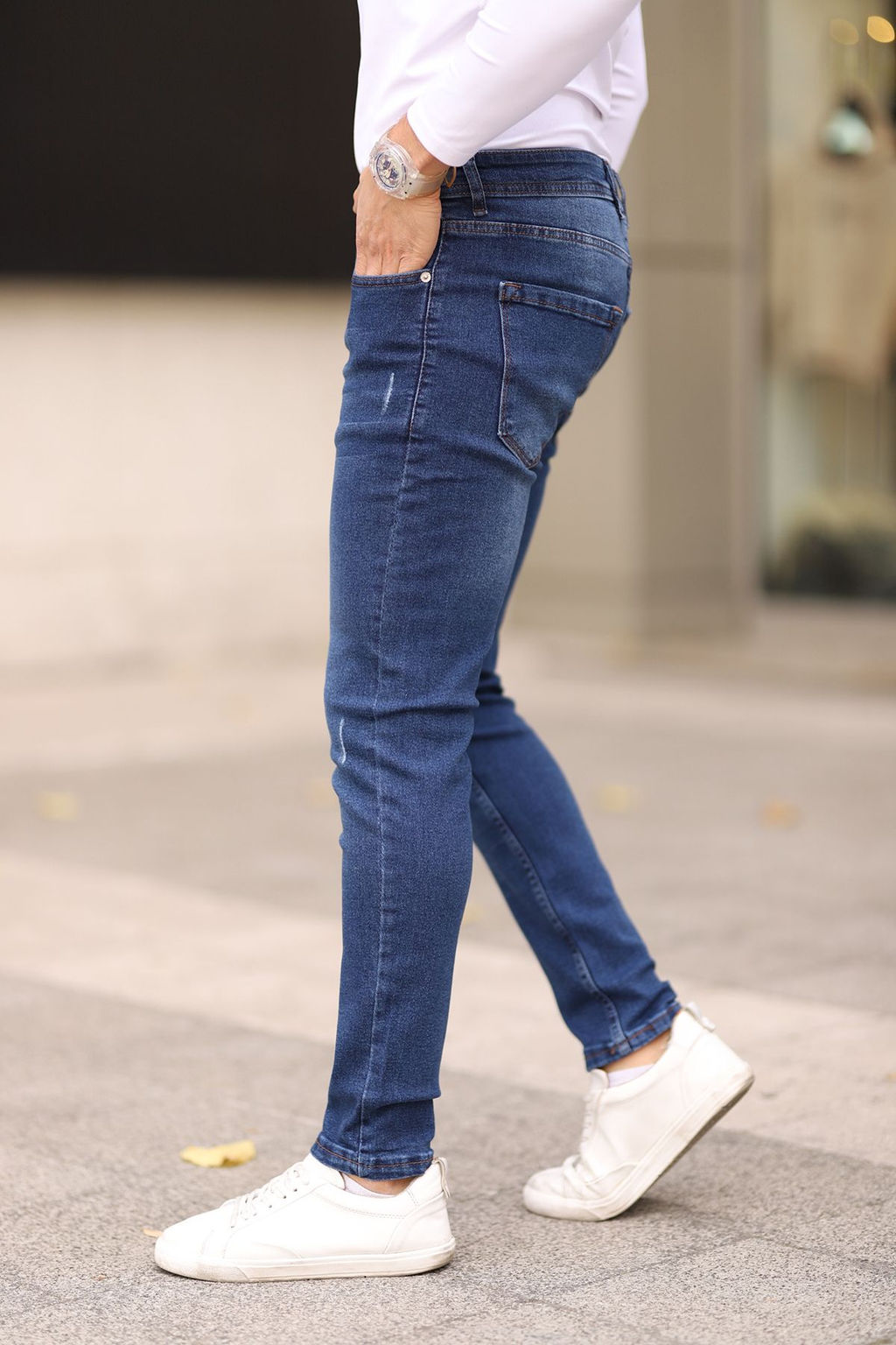 TRENDYOL MAN Antrasit Skinny T?rnakl? Jeans Kot Pantolon TMNAW25JE00013 - Trendyolmilla фото 21