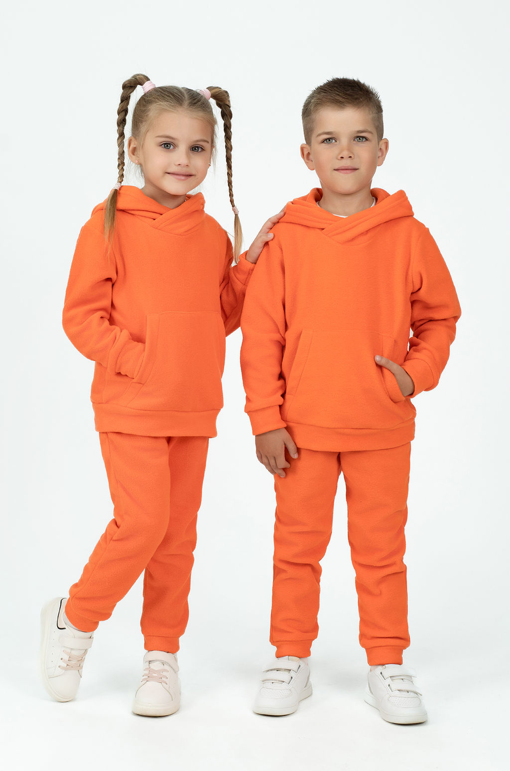 Костюм детский флисовый фуксия - Утенок фото 92