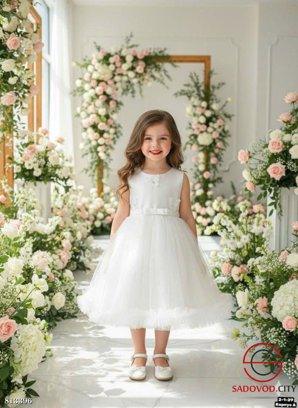 Платье для девочки нарядное - Bruno фото 2