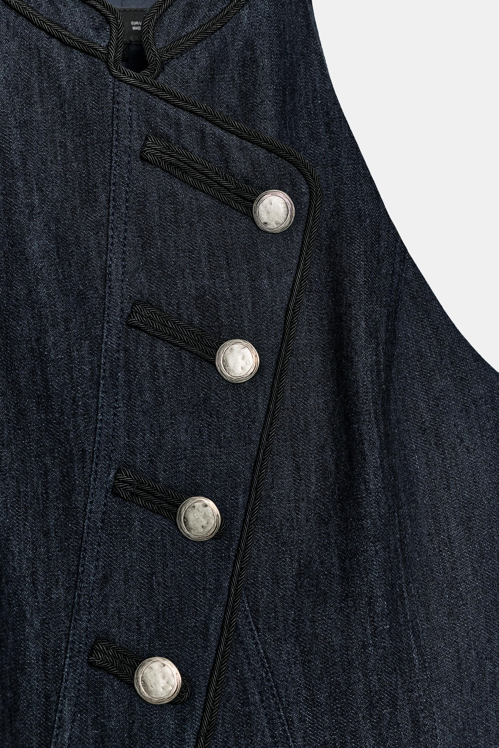 CHALECO HALTER VIVOS CONTRASTE / ?ndigo - Zara фото 10