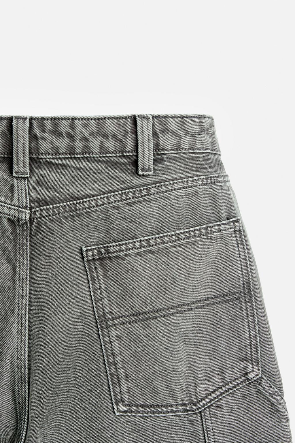FADED CARPENTER POCKET TROUSERS - Zara фото 9