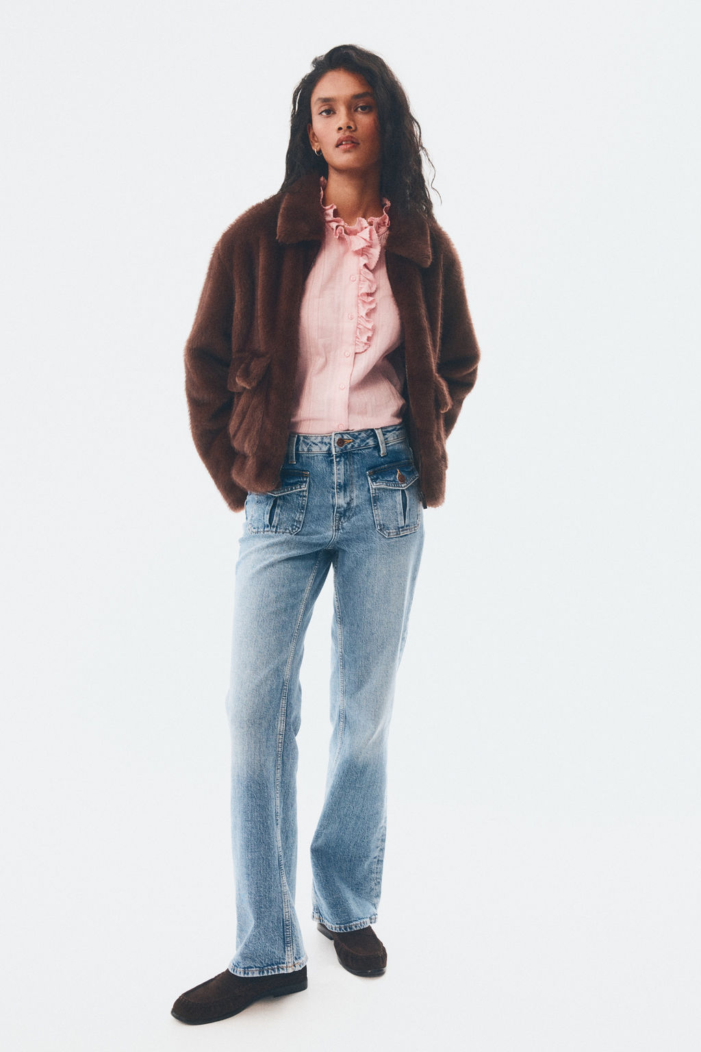Flared High Jeans - H&m фото 7