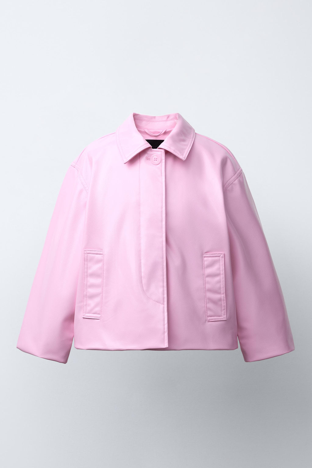 LEATHER EFFECT JACKET