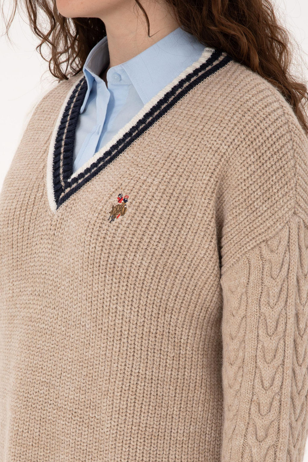 Kad_n Krem Kazak - U.s. polo assn фото 7