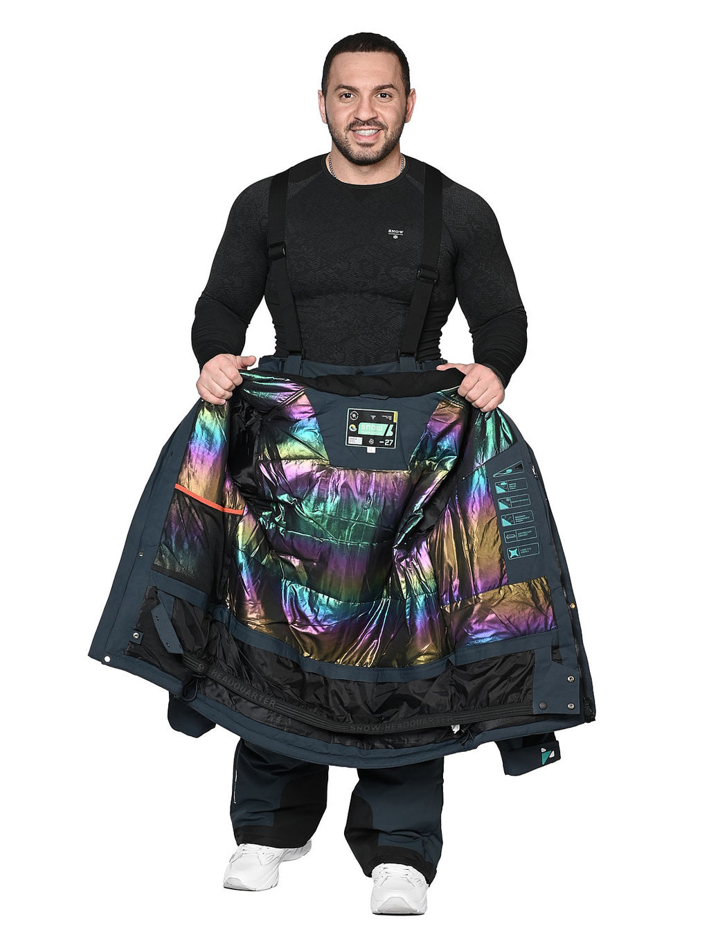 Костюм A-89200 Серый