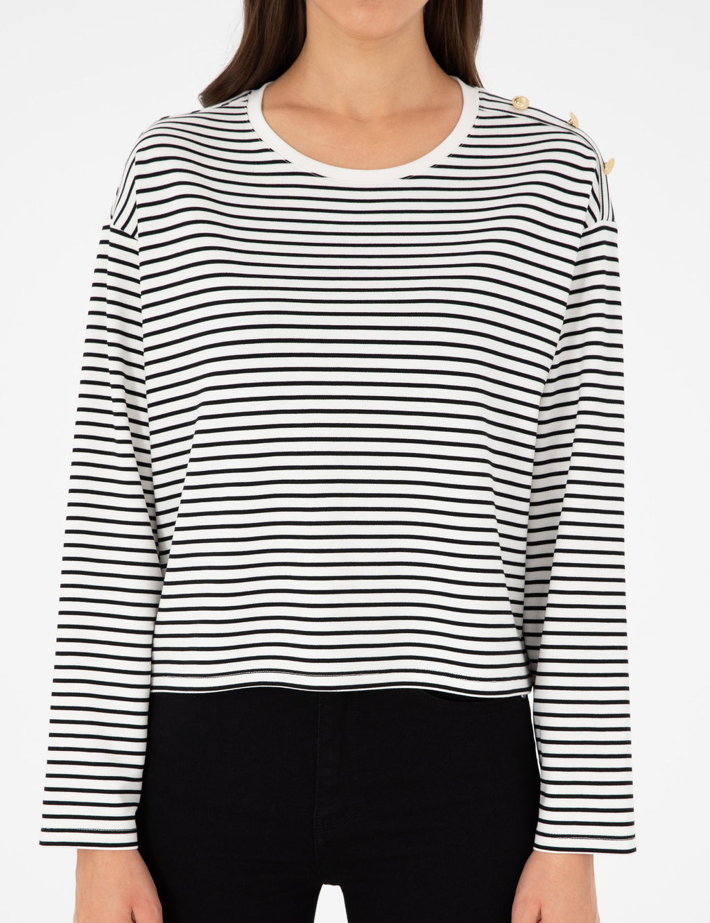 Ekru Regular Fit Sweatshirt - Pierre cardin фото 6