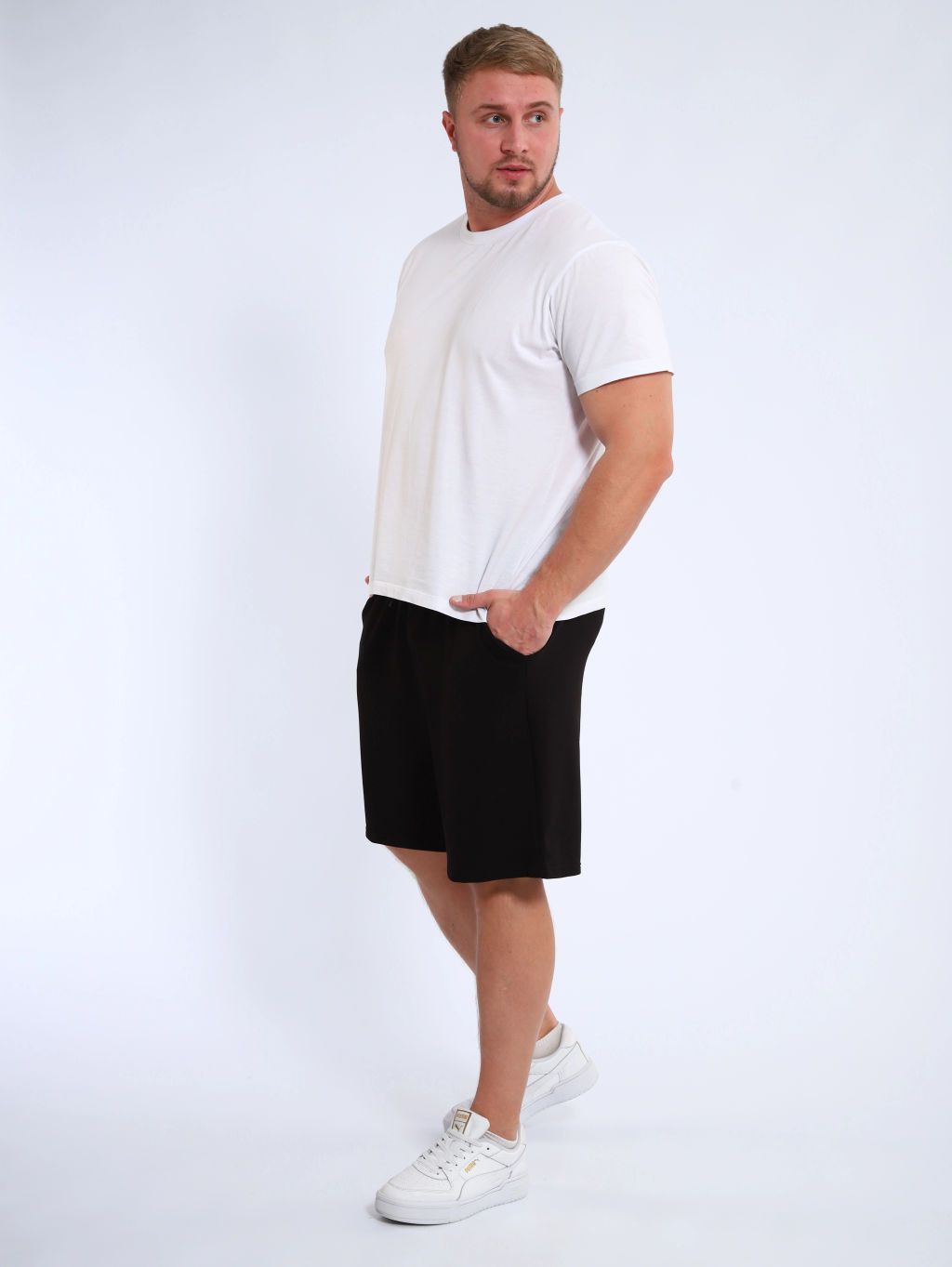 Шорты мужские, цвет черный
