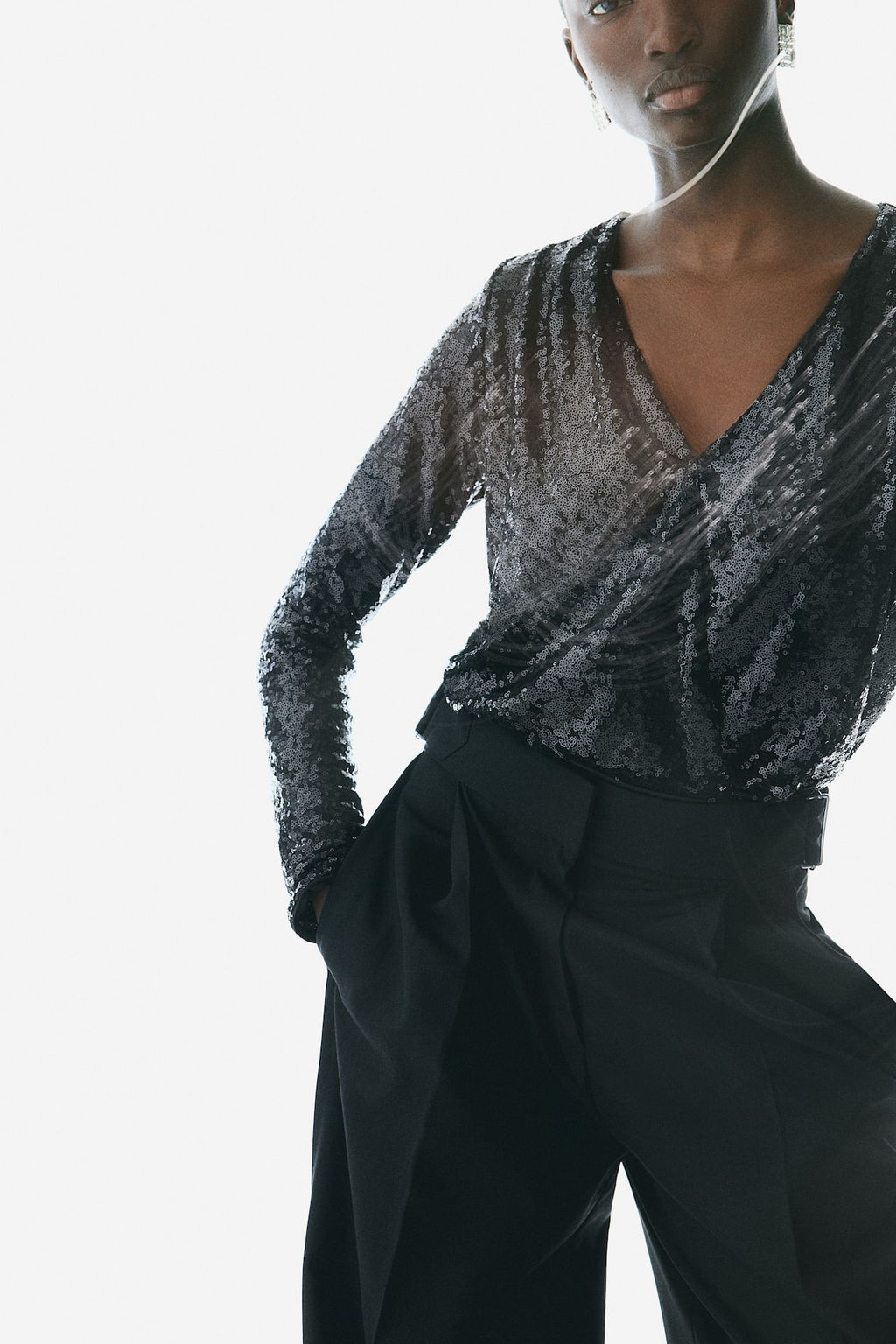 Body de lentejuelas - H&m фото 3