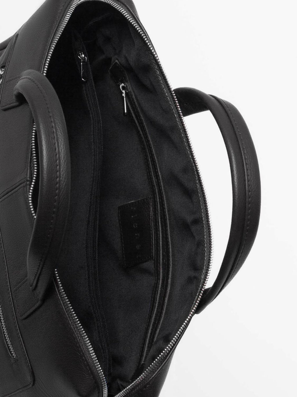 Мужская кожаная сумка Richet 1985LN 831 Черный