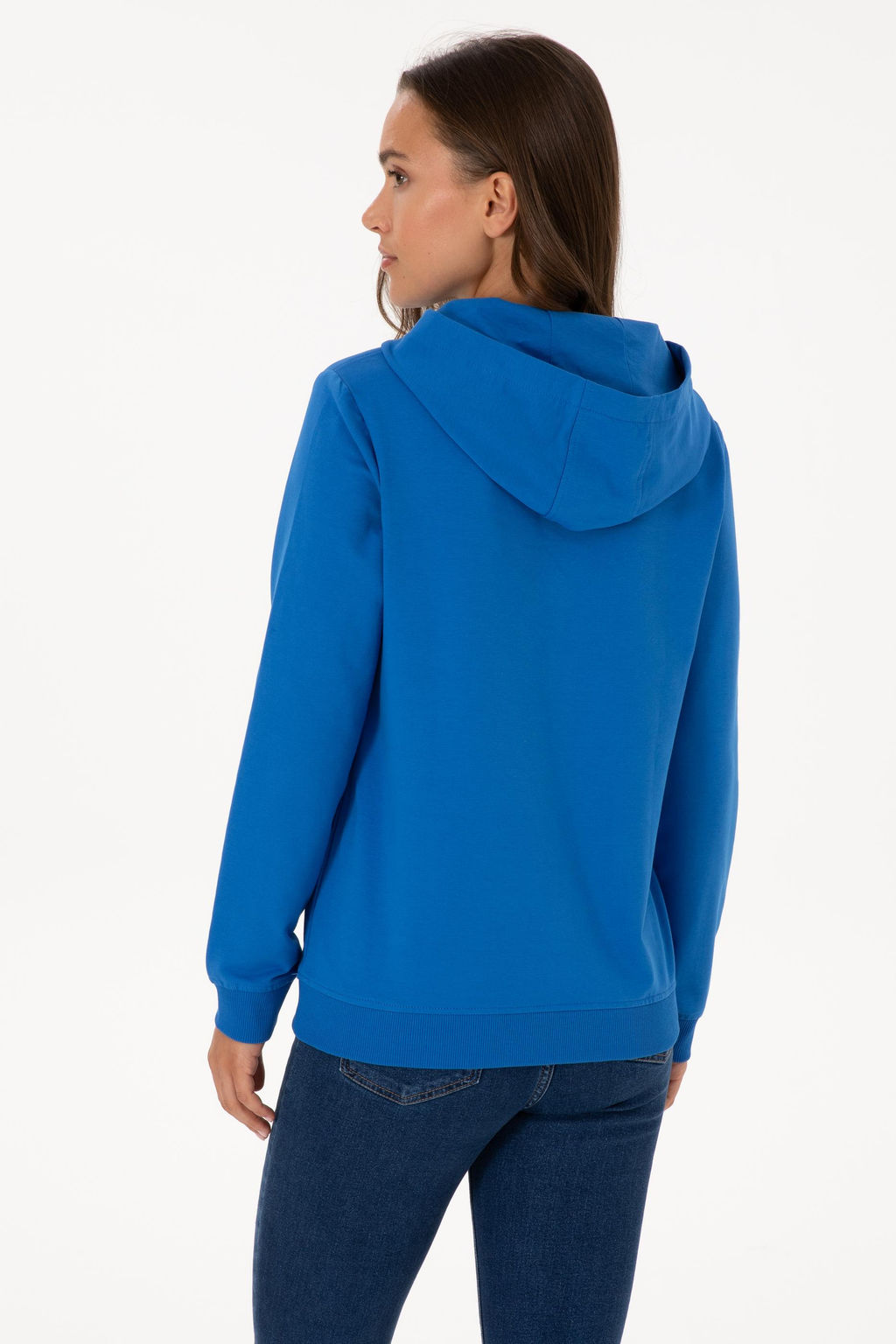Kad_n Saks Sweatshirt Sepette S_rpriz _ndirim - U.s. polo assn фото 5