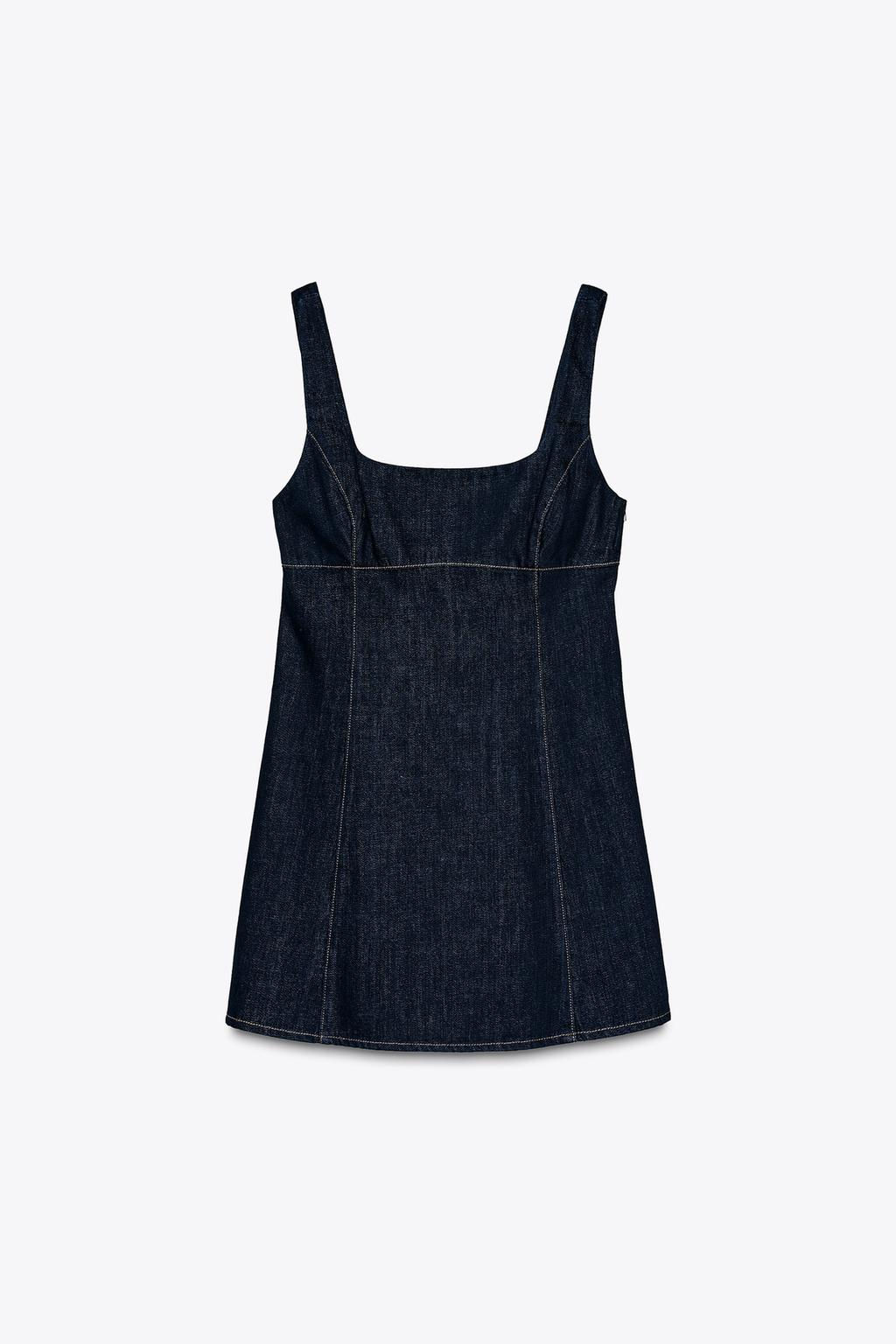 TRF DENIM DRESS - Zara фото 6