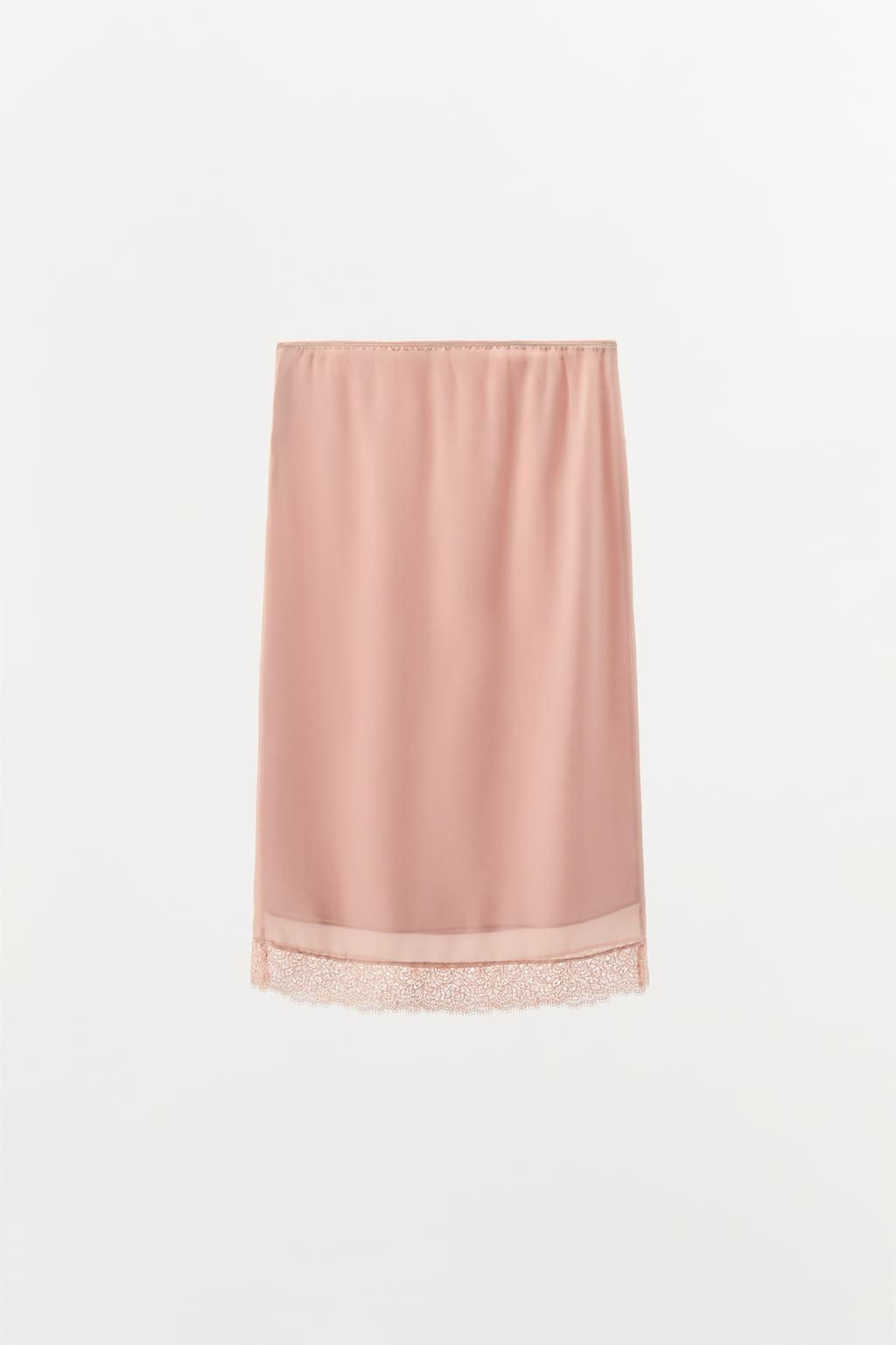 LACE MIDI SKIRT - Zara фото 6