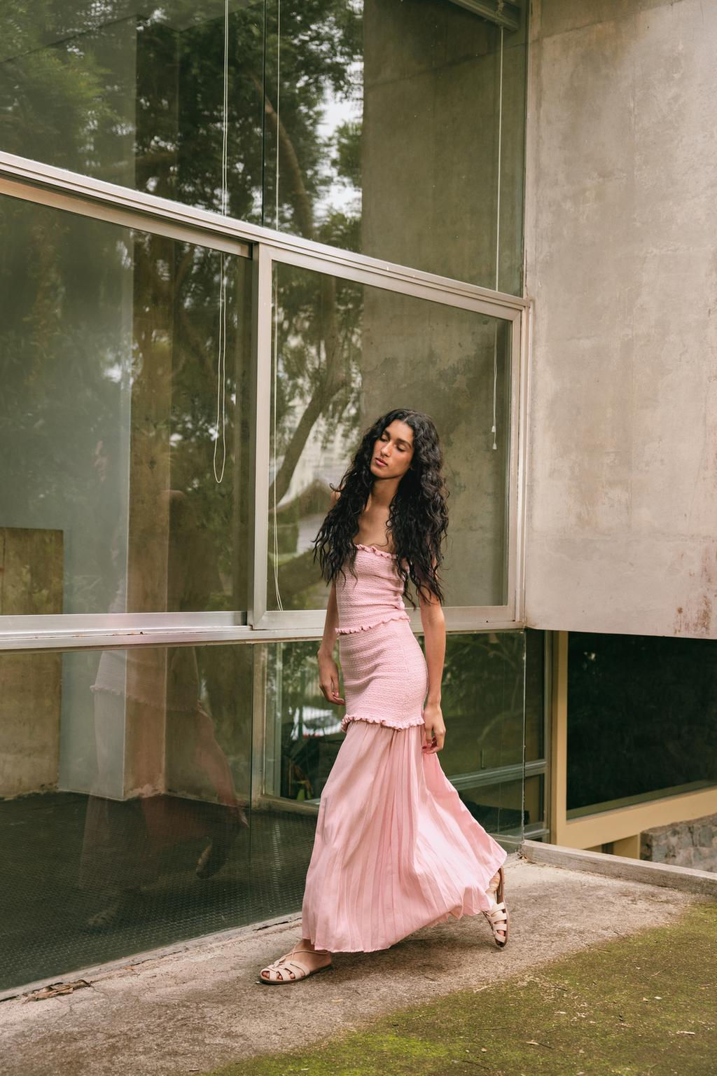 COMBINED KNIT SKIRT - Zara фото 4