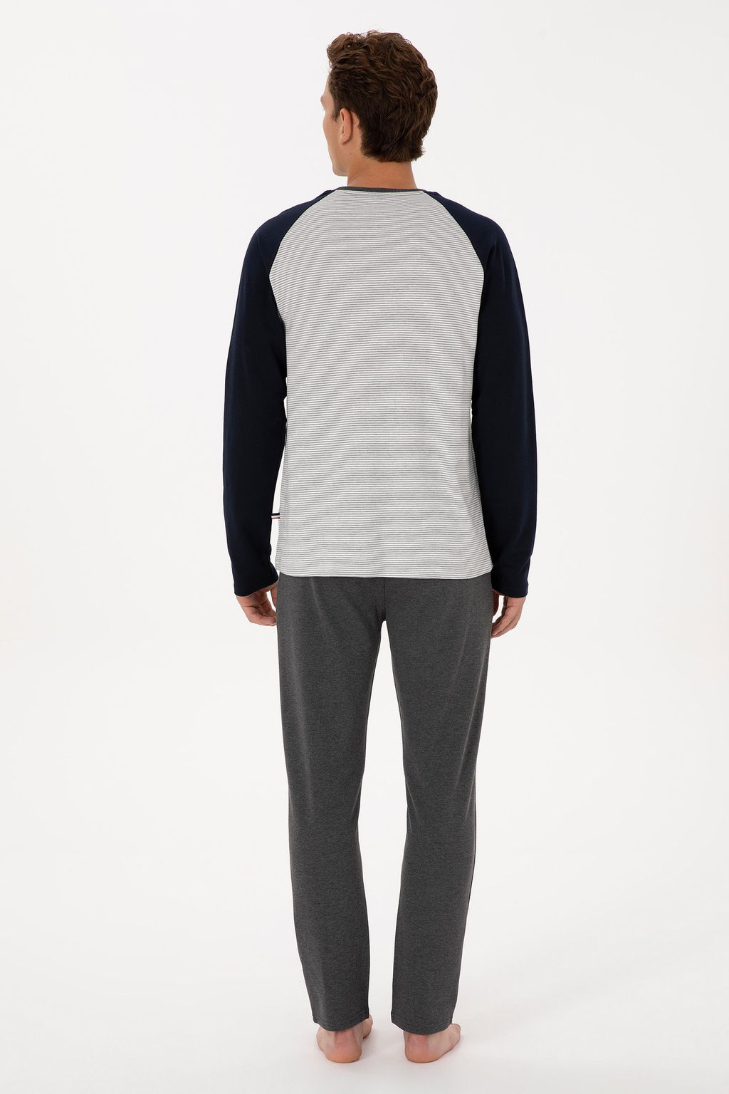 Erkek Lacivert Pijama Tak_m_ - U.s. polo assn фото 5