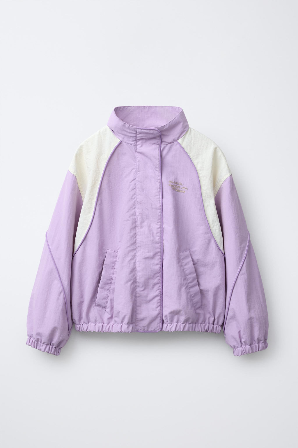 RAINCOAT WITH CONTRAST TRIM DETAIL