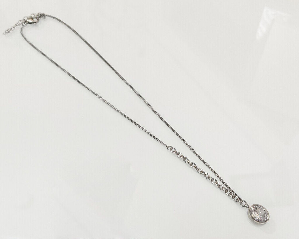 Кулон из стали на цепочке