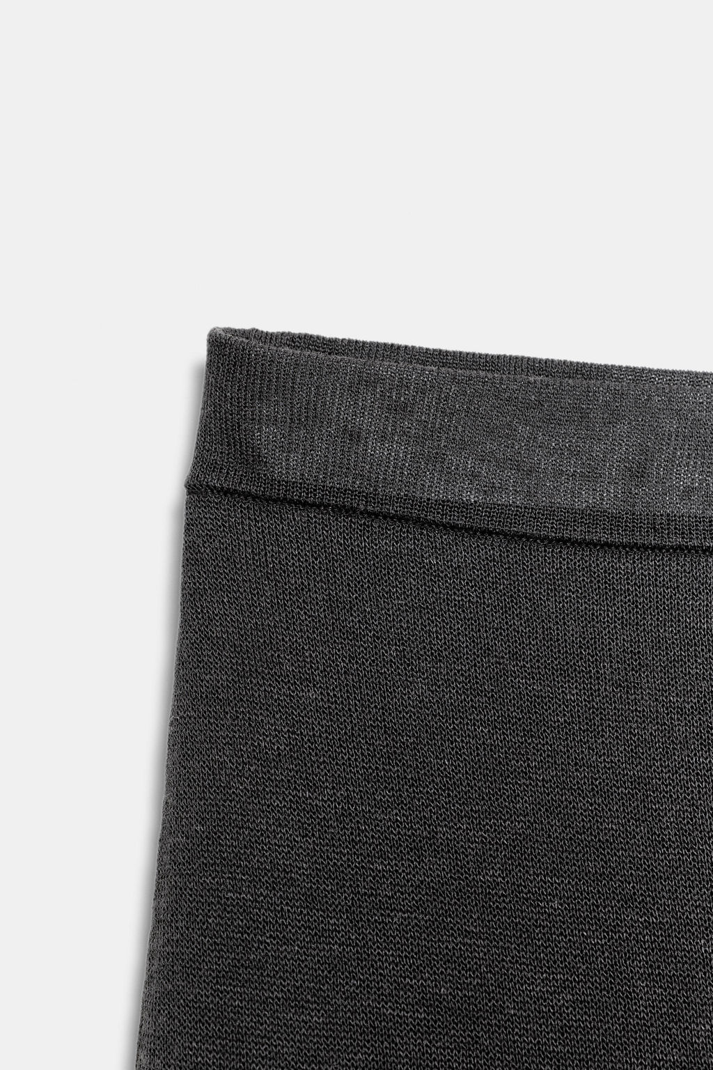 FALDA MIDI PUNTO / Marino oscuro - Zara фото 5