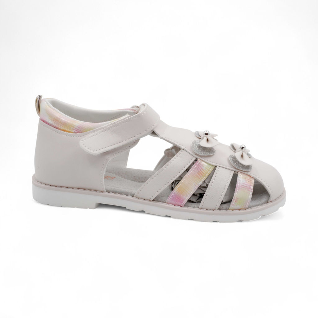 Сандалии 1052-1-1 бежевые - Леопард фото 2