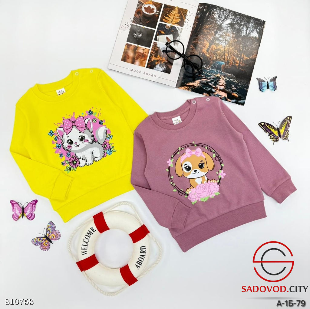 Кофта для девочки с рисунком - Bruno фото 11