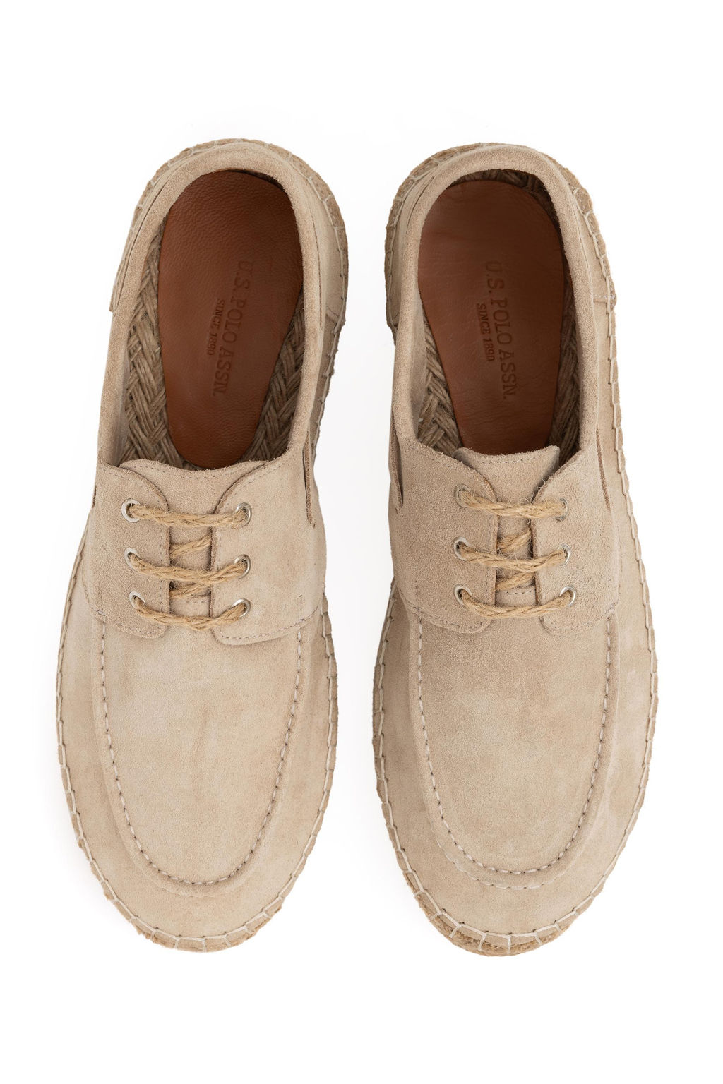 Мужская бежевая обувь Неожиданная скидка в корзине - U.s. polo assn фото 6