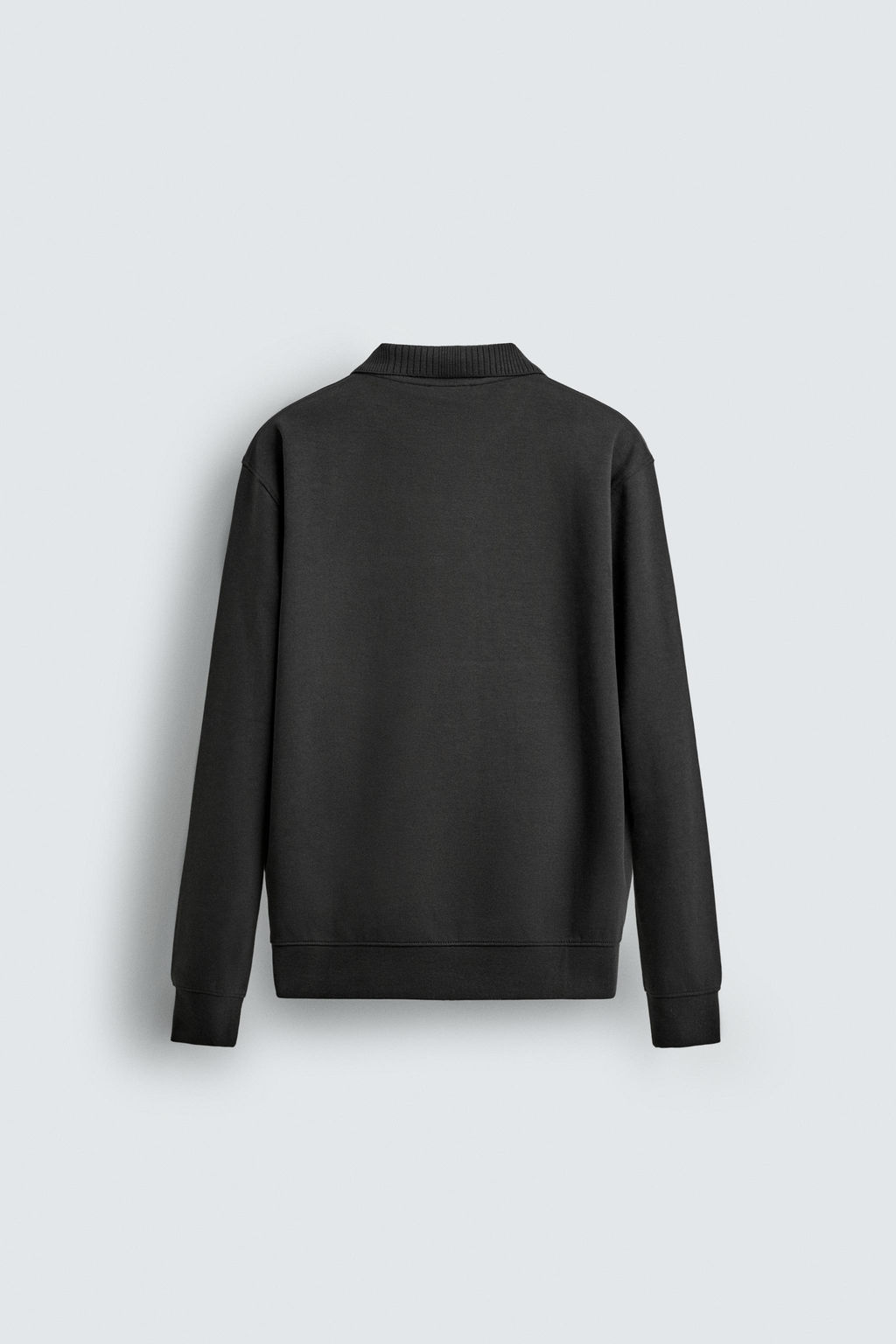 INTERLOCK POLO SWEATSHIRT - Zara фото 7