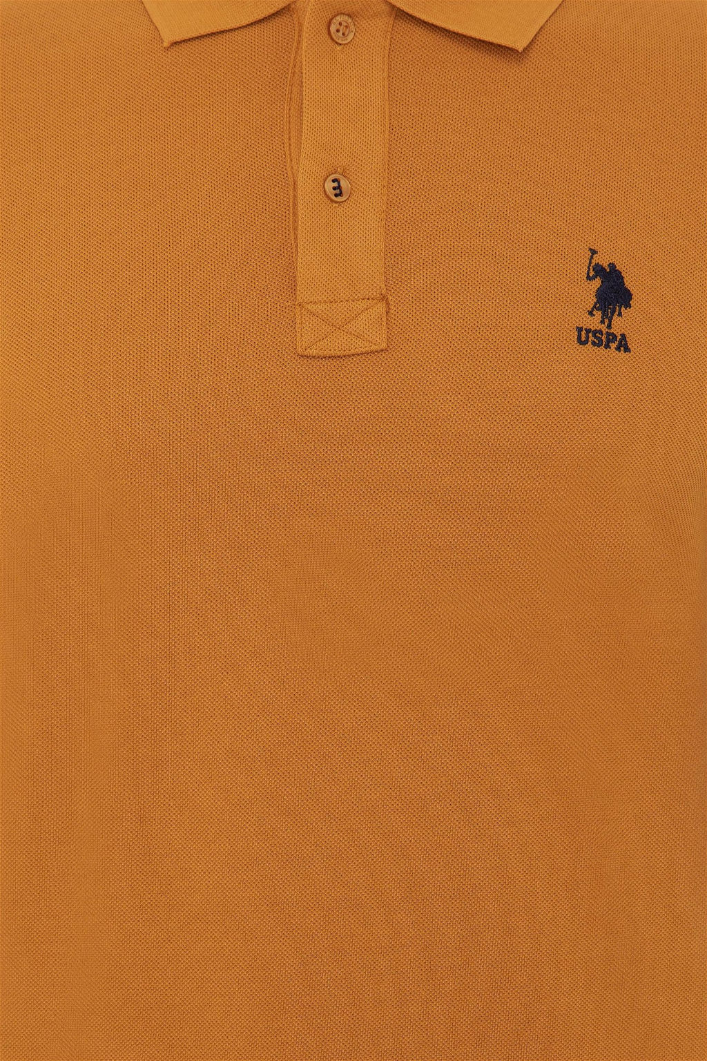 U. S. Polo Assn / Мужской ЖЕЛТЫЙ базовый свитшот - U.s. polo assn фото 6