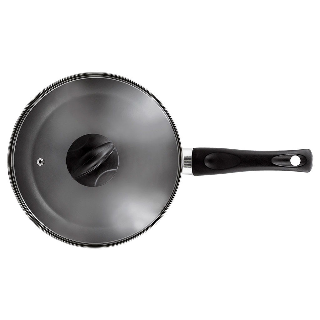 Dream Сковорода с антипригарным покрытием д26см, h5см, s3мм, стеклянная крышка (Россия) - Домашняя мода фото 3