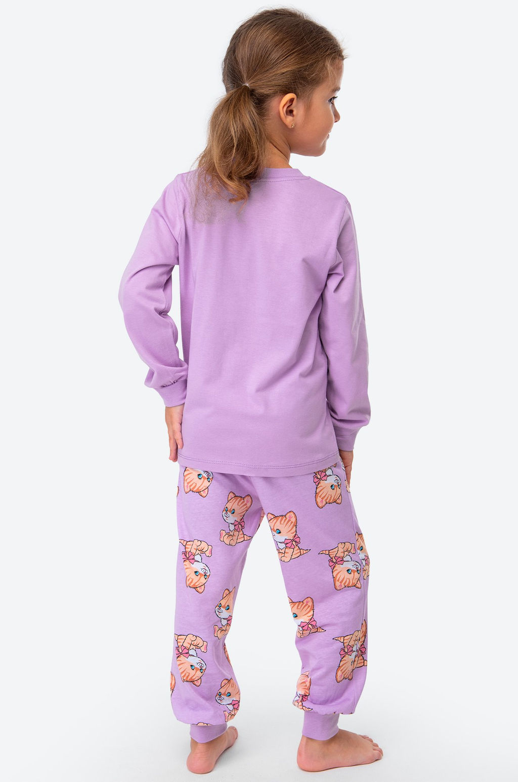 Хлопковая пижама для девочки Bonito  фото 4