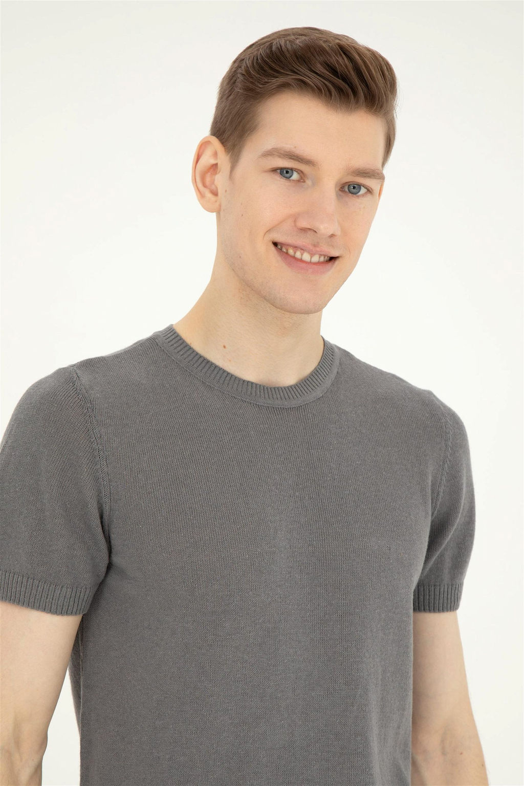 Мужской светло-серый свитер - U.s. polo assn фото 2